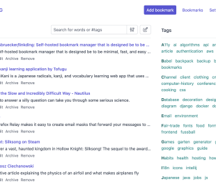 Linkding : un gestionnaire de signets auto-hébergeable et Open Source